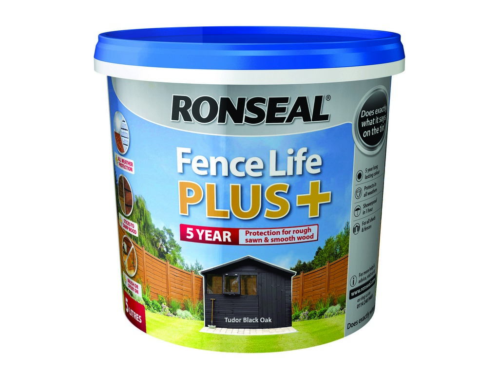 Ronseal Fencelife Plus - Tudor Black Oak